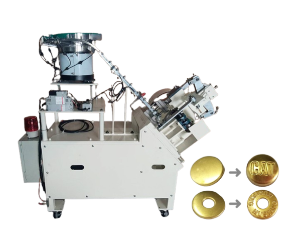 DW-802 Automatic button logo making machine