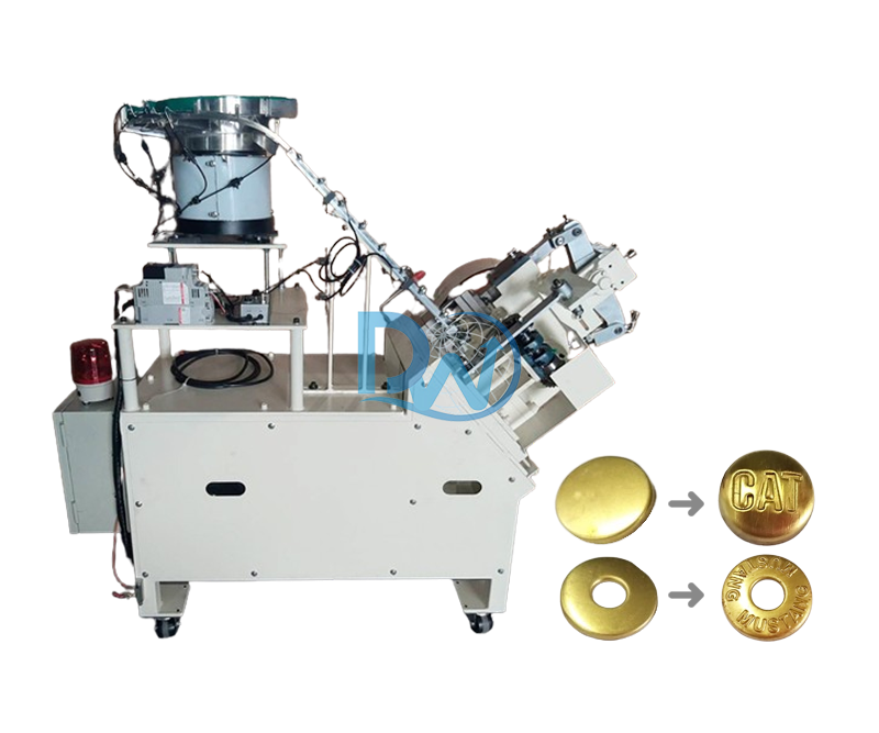 DW-802 Automatic button logo making machine