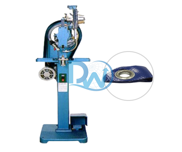DW-916S Automatic Eyeleting Machine (CE)- Stand Type